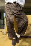 Scamp Leopard Demi Bloom Pant Coffee Bean /11 